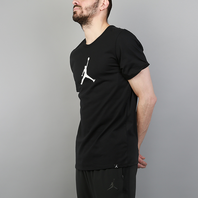 мужская черная футболка Jordan Dri-FIT JMTC 23/7 Jumpman 925602-010 - цена, описание, фото 2